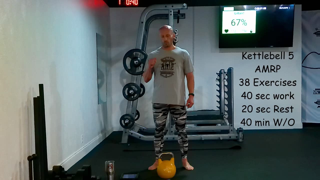 Kettlebell workout 5