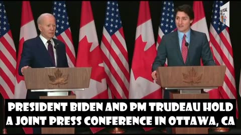 President Joe Biden Speech in Ottawa, CA