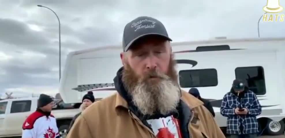 Trucker says a message to the world