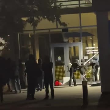 ANTIFA attempted to break into a conservative event