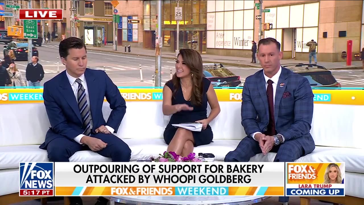 Support for bakery, calls for Whoopi Goldberg's apology after her suggestion it refused her desserts