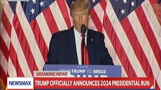 TRUMP ANNOUNCES 2024 RUN FOR PRESIDENT