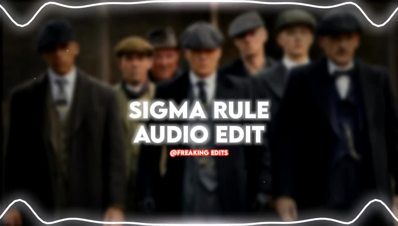 sigma rule - dior [edit audio]