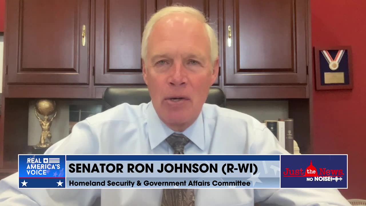 Senator Ron Johnson joins John Solomon and Amanda Head on Just the News, No Noise