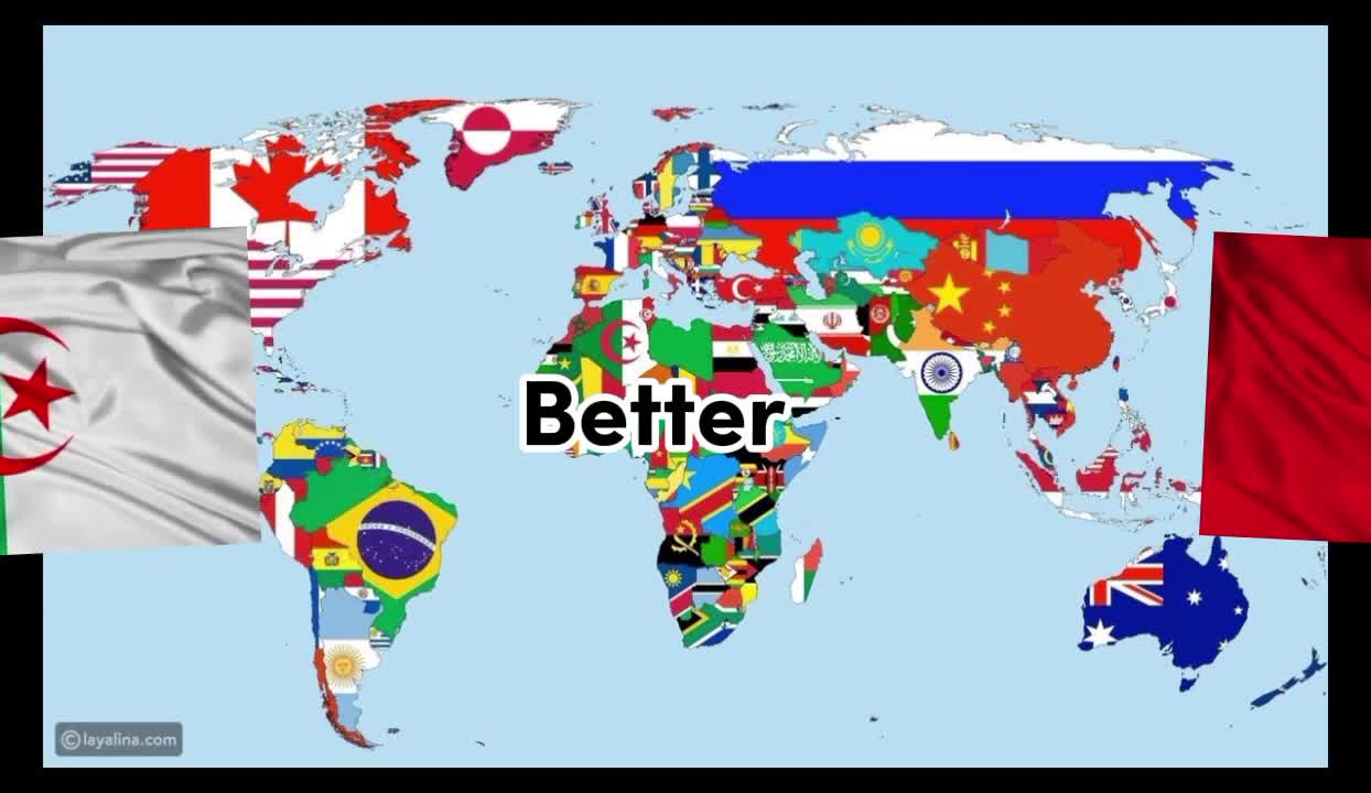 Algeria vs marocco part 2 - comparation