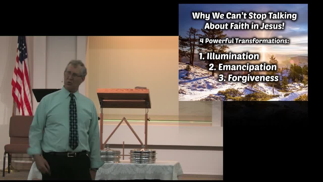 Why We Can't Stop Talking About Faith In Jesus!