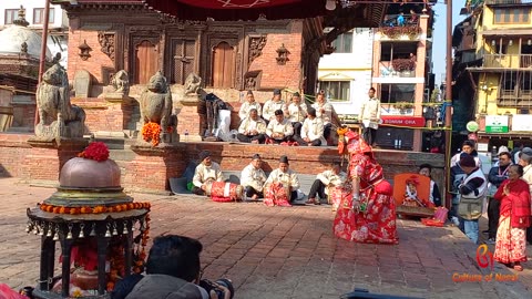 Mahalaxmi Nach, Nyatabhulu Ajima Jatra, 12 Barsa Jatra, Patan, Lalitipur, 2080, Day 2