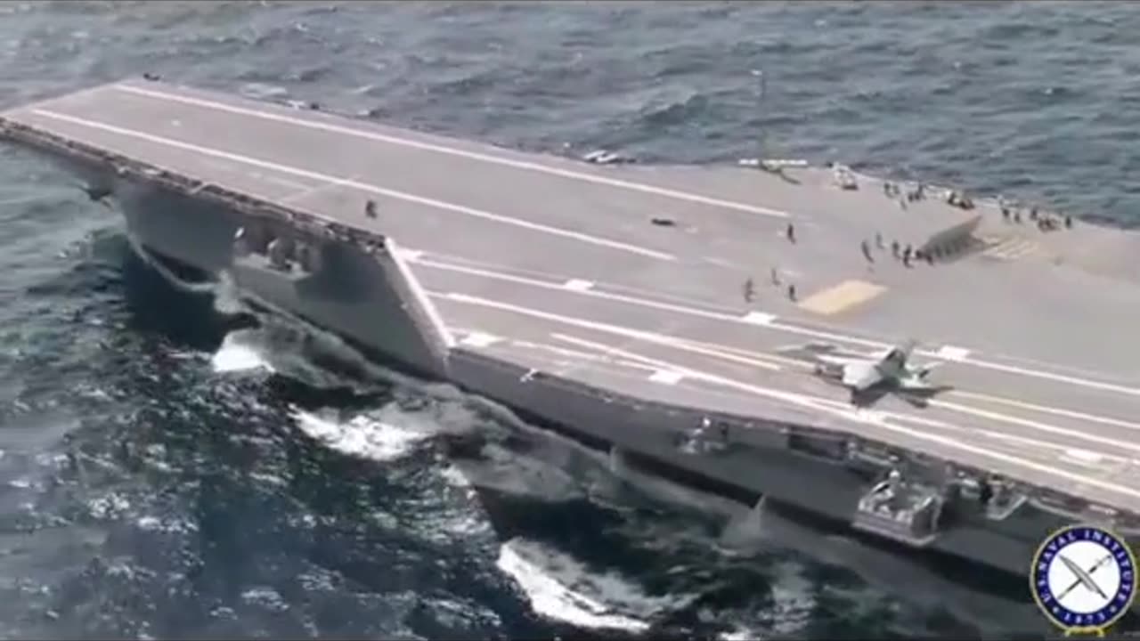 UFO on an American Aircraft carrier?