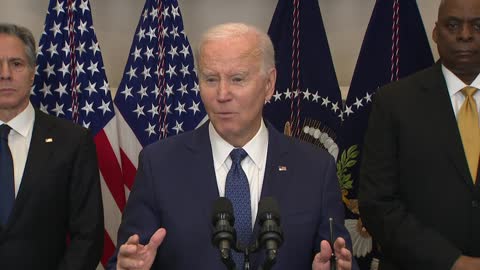 Pres. Biden: U.S. and Europe are 'fully, thoroughly, totally united' with Ukraine