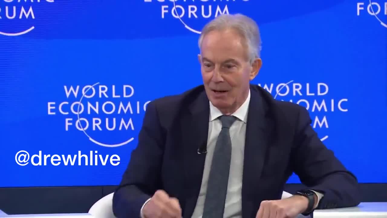 Blair at Davos telling the WEF: We need a global database of all who's vaccinated & who isn't