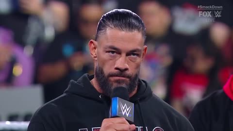 Roman Reigns tries to Leave SmackDown before the Rock Shows up