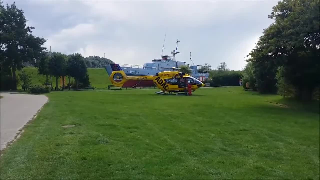 Lift Off @ EC145 T2 AIRBUS ADAC Christoph 26