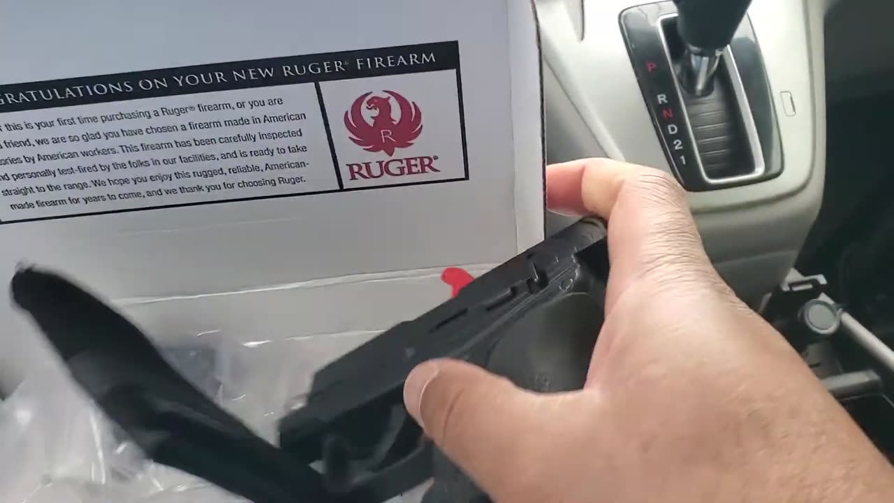 Ruger LCP II unboxing