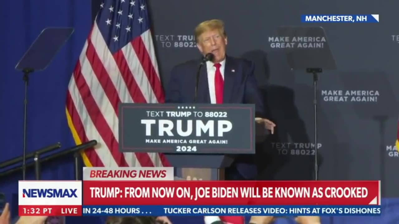 Trump CLOWNS Biden At Presidential Rally In Funny New Clip