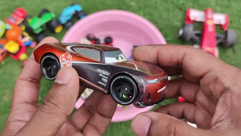 Kids Toy Cars Review on Grass