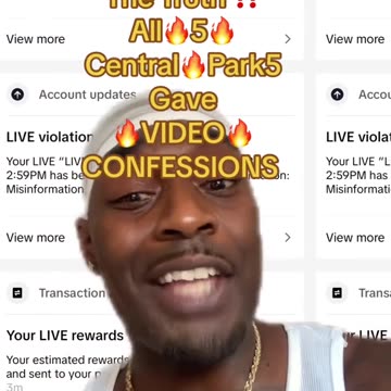 Central Park 5 video confessions