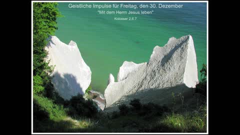 Geistliche Impulse für Freitag, den 30. Dezember