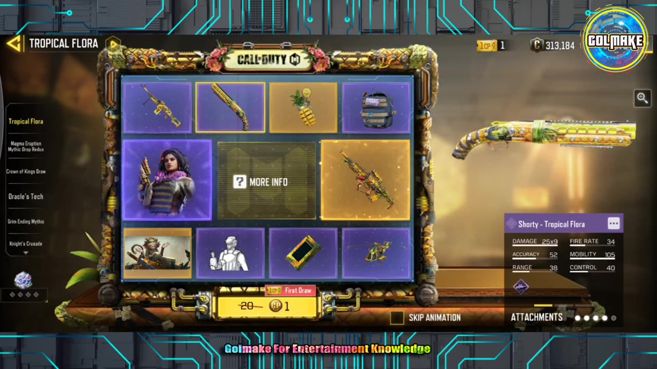Call of Duty Mobile Tropical Flora Draw Review