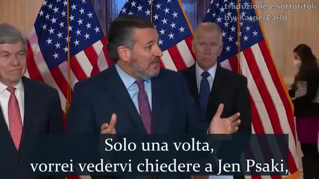 La risposta di Ted Cruz agli ipocriti giornalisti: "Perchè non indossate le mascherine"?