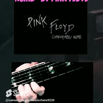 Isamu’s Comfortably Numb” by Pink Floyd #pinkfloyd