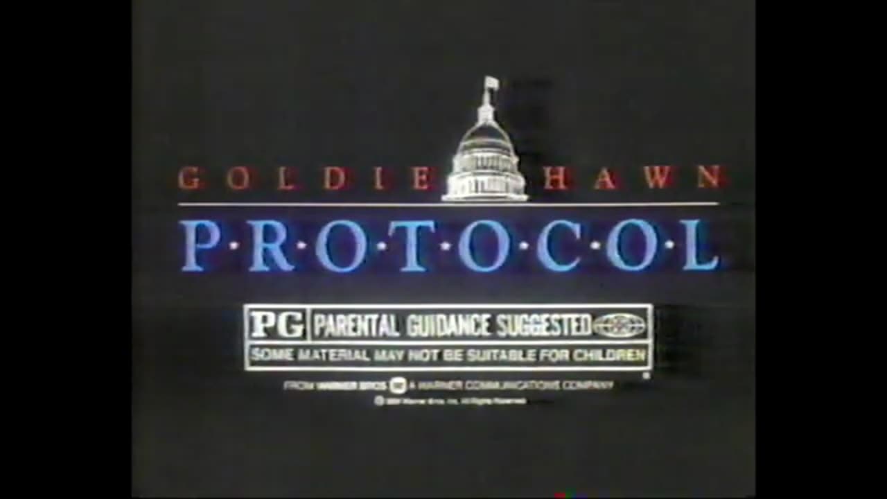 December 18, 1984 - Indy TV Trailer for 'Protocol' with Goldie Hawn