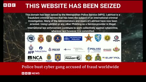 Police bust cyber gang accused of fraud worldwide | BBC News