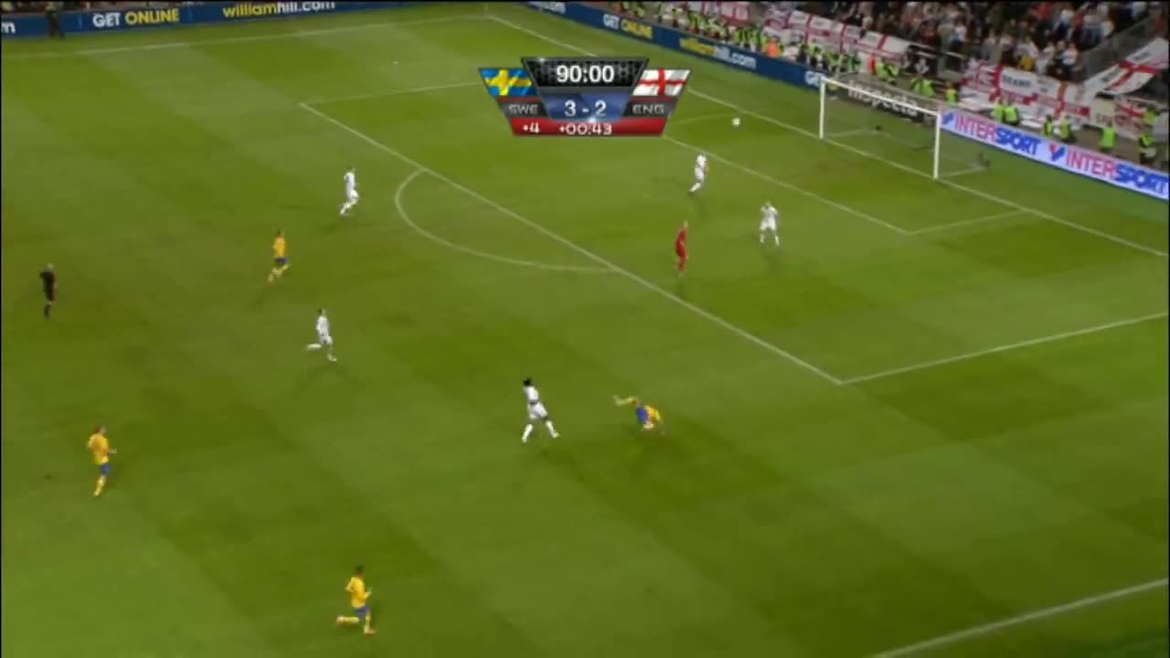 Zlatan Ibrahimovics famous 30-yard bicycle kick vs England