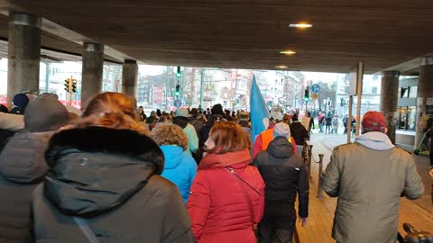 Düsseldorf Demonstration gegen die Impfpflicht