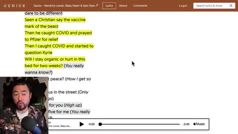 Kendrick Lamar calls out Kyrie's Vaccine Status