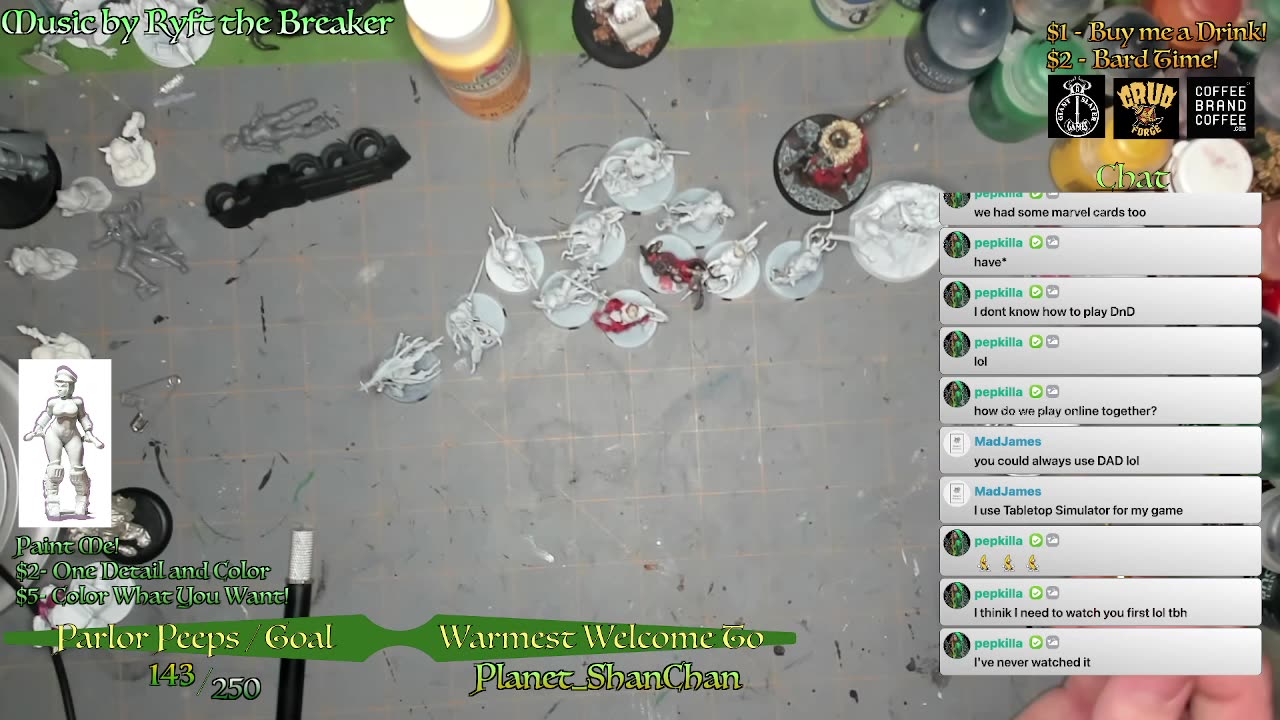 Painting with Paddy: For the Horde Wars! With DM Blackwall, maybe