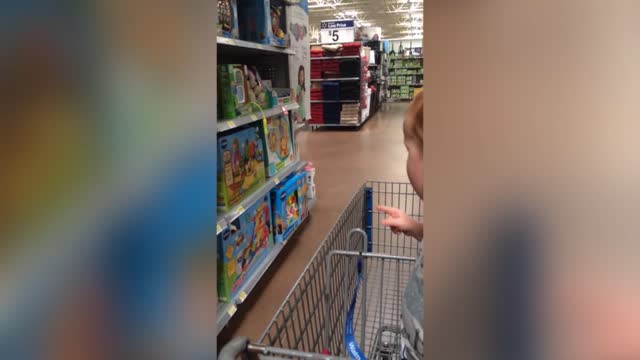 Baby Boy Has The Most Adorable Reaction At The Toy Store