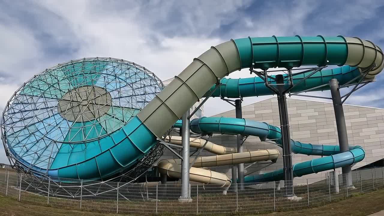 Tornado Water Slide at Lalandia Søndervig