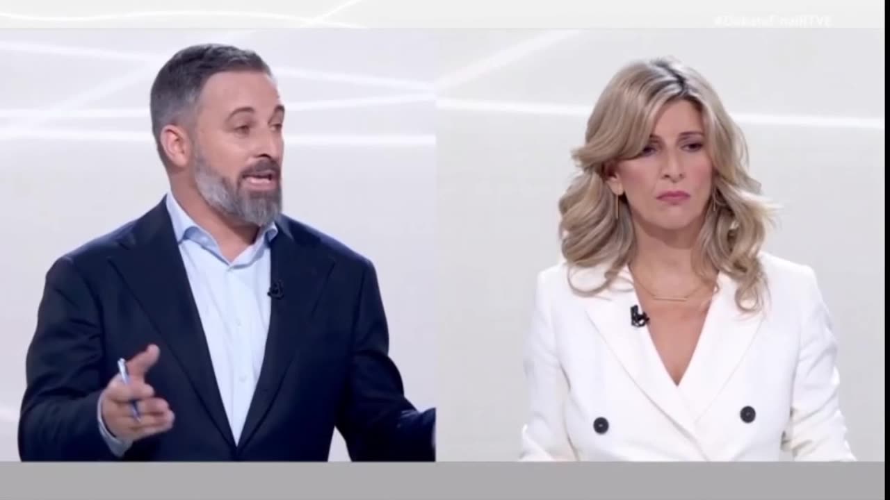 Debate a tres Abascal, Díaz y Sánchez en radiotelevisión española