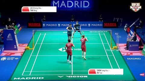 highlights - LIU SHENG SHU/ TAN NING - spain masters 2023