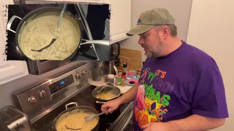 How to make Cajun seafood and Chicken Pasta - Mardi Gras Foods episode 3