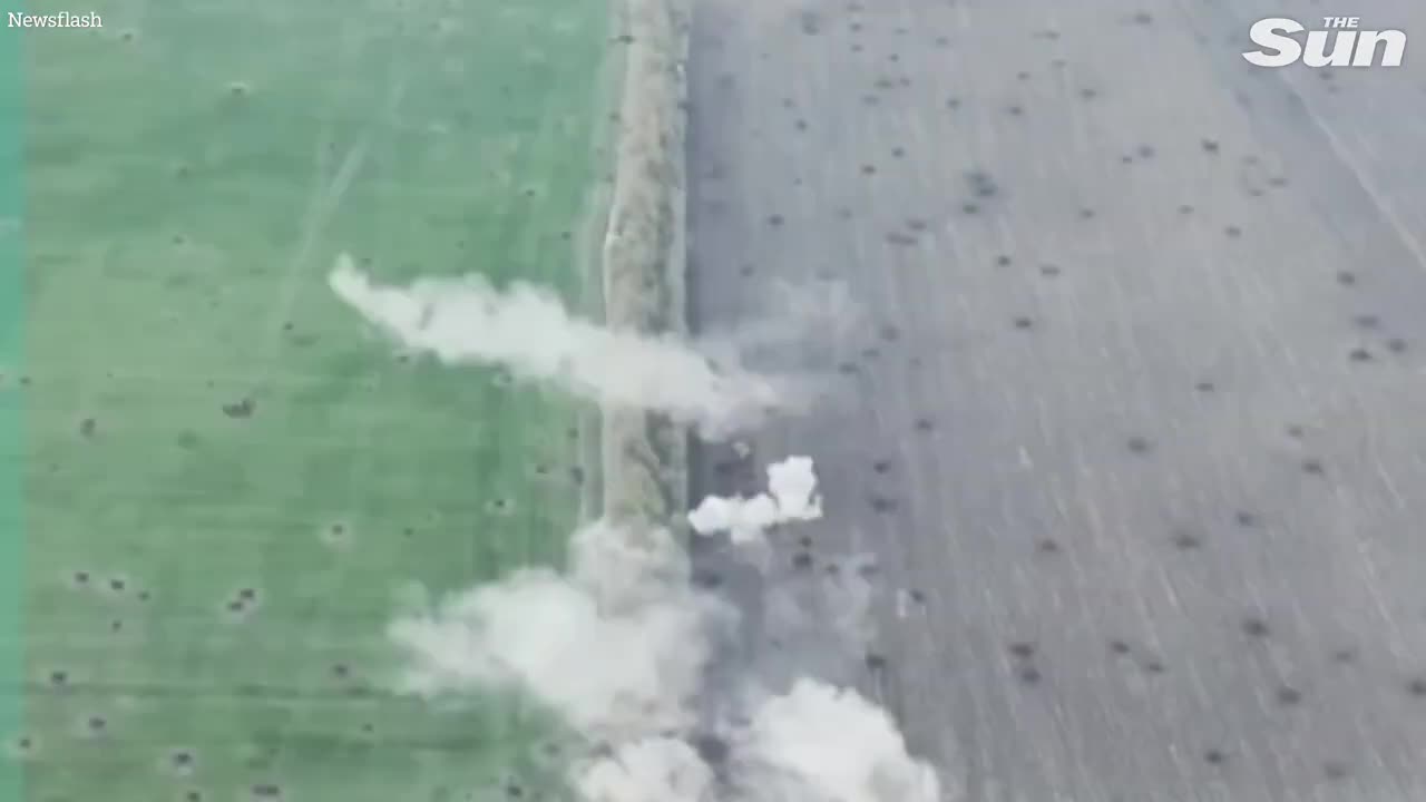 Ukrainian troops obliterate multiple Russian tanks on the battlefield