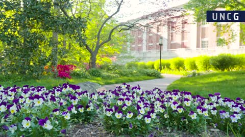 Springtime at UNC Greensboro