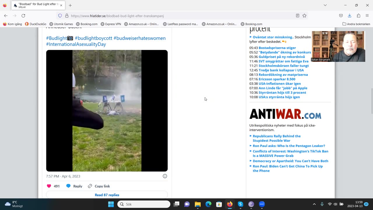 Genustramsets baksida