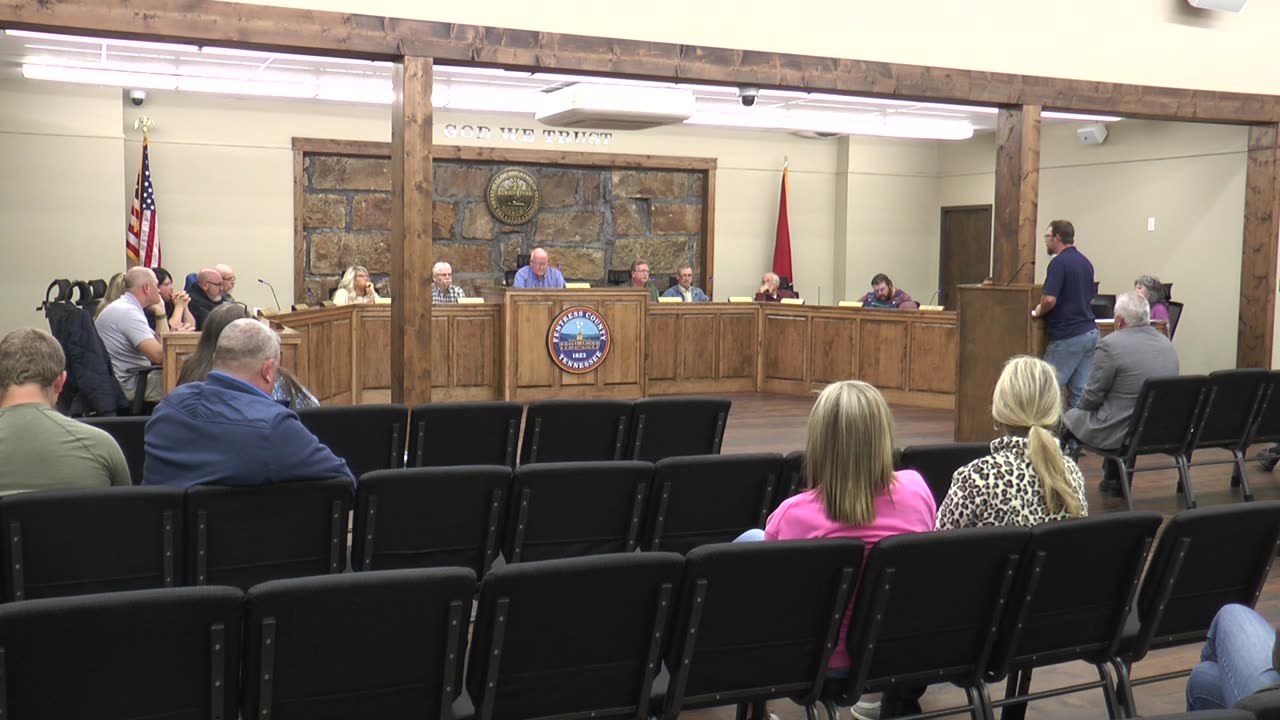 Fentress County Commission Meeting 3/18/24