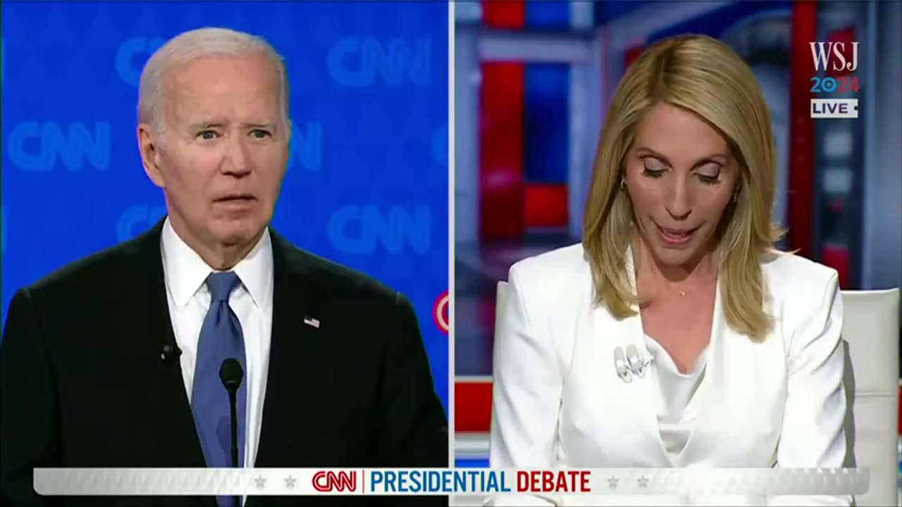 Biden and Trump in the First 2024 Presidential Debate