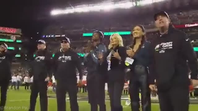 'Doctor' Jill Biden Gets Booed into Oblivion at Eagles vs Cowboys Game