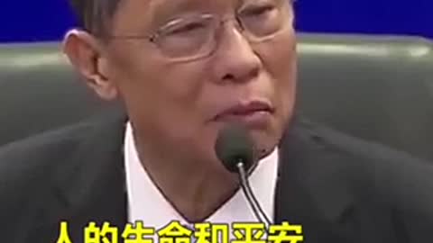 Zhongnanshan academician talking about new crown pneumonia