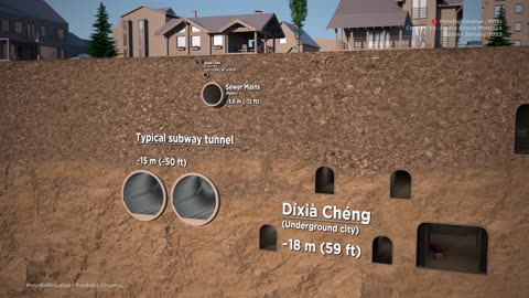 Underground Structures Comparison [3D Animation]_ (2022) 🌎