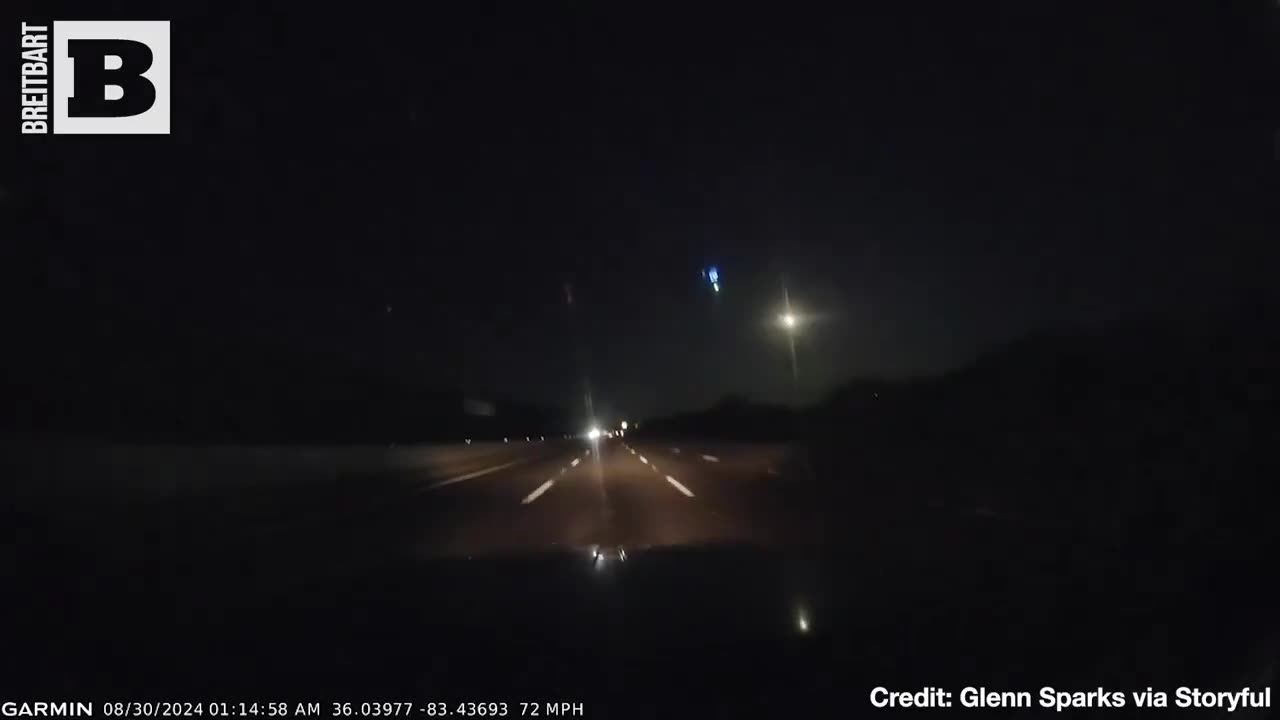 Massive Meteor Lights Up Skies Over Tennessee and Virginia - BREITBART