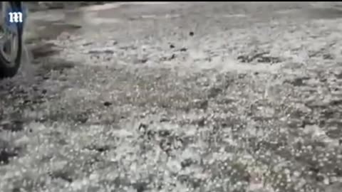 It Hailed In California 👀👀👀😱 wtf