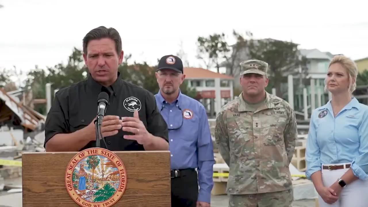 Gov Ron DeSantis is helping NC rescue operations. Where's the Fed?