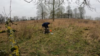 Packing away . Getting ready to leave the iron age fort. Speedlapse