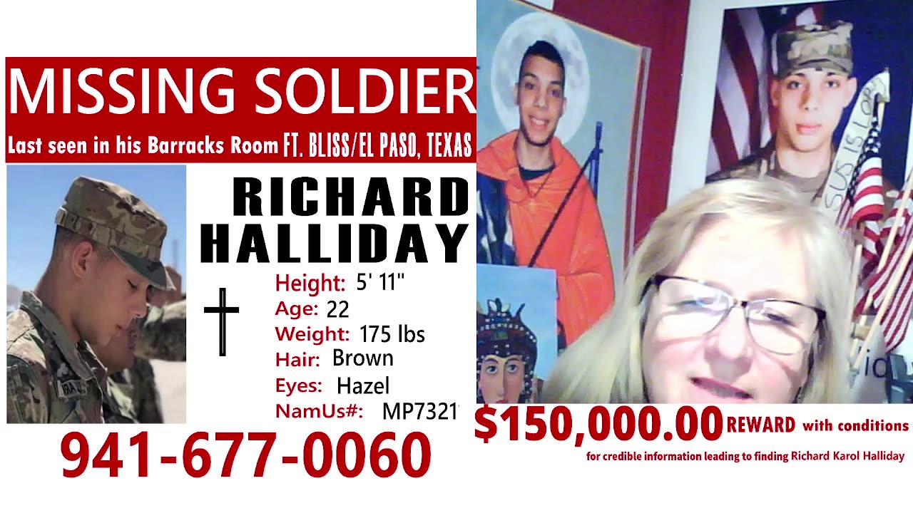 Day 1182 - Find Richard Halliday - Leilani Hart and CID Deception SHARE