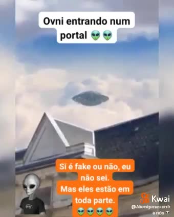 UFO ENTERING ANOTHER PORTAL IF IT IS FAKE I DON'T KNOW IT LOOKS VERY REAL BUT
