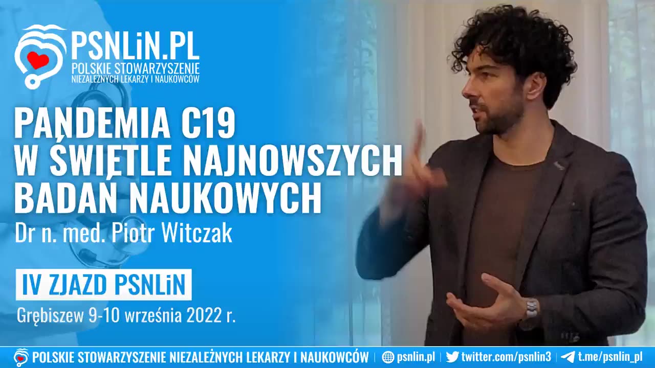 PANDEMIA COVID-19 w świetle najnowszych badań naukowych - dr Piotr Witczak